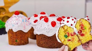 Никто НЕ ВЕРИТ Что ГОТОВЛЮ КУЛИЧ Так БЫСТРО!!ПАСКА за 10 минут!!СОЧНАЯ Без ДРОЖЖЕЙ и РАССТОЙКИ