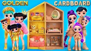 K-Pop Охотницы на Демонов: картонная, пушистая и золотая семья!