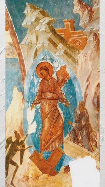 Дионисий фреска Сошествие во ад