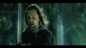 Арагорн договаривается с Войском Мёртвых Горцев. Властелин колец_ Возвращение короля (2004)