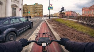 Прогулка на велосипеде вдоль Фонтанки + Моховая до Кирочной