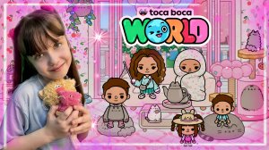 Обустраиваем домик с Пушин в Toca Boca World #tocaboca #токабока