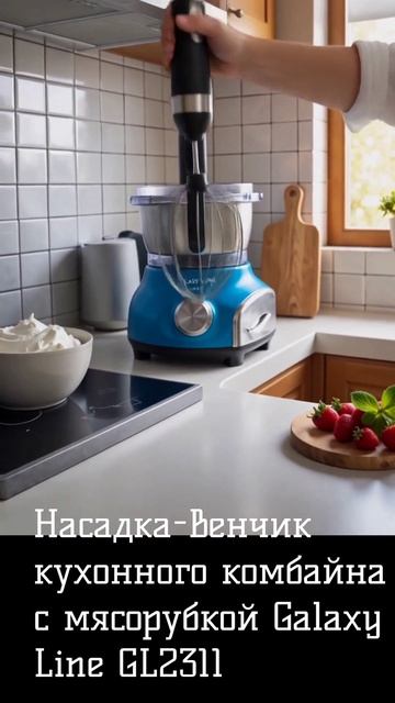 Насадка-венчик кухонного комбайна с мясорубкой Galaxy Line GL2311