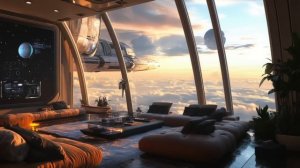 Starbound： Mellow SciFi Ambient Music for Cozy Space Flights 🎧 Binaural Beats (4Hz Delta Waves)