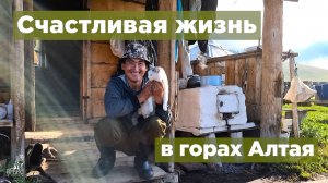 Непростая, но счастливая жизнь семьи скотоводов на заимке в горах Большого Алтая