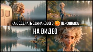 ТУТОРИАЛ: Как сделать одинакового AI-персонажа на видео: стабильное лицо, ракурсы и раскадровка