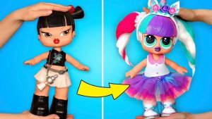 Огромная кукла Единорог LOL: Поделка без шитья