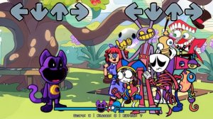 FNF — НОВЫЙ ЦИФРОВОЙ ЦИРК ЭПИЗОД 2 ПРОТИВ SMILING CRITTERS ПОЮТ ЦИФРОВОЙ ЦИРК POPPY PLAYTIME