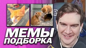 БРАТИШКИН СМОТРИТ ПОДБОРКУ МЕМОВ - UNUSUAL MEMES COMPILATION V367