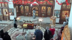 Вечерня Великого Пятка. Вынос Святой Плащаницы. 10.04.2026г.