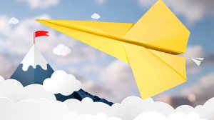 Как сделать БУМАЖНЫЙ САМОЛЁТ