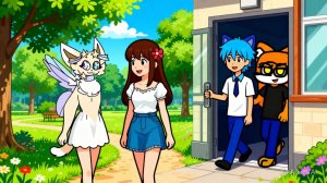 3 Часть Анти-грифер шоу! Школьник-нуб поссорился с своей девушкой