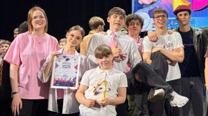 Команда «О’Крошка» МАОУ СОШ №5  (городской КВН- 2026)