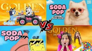 СЕМЬЯ Сьерры И Рии 🆚 ГУБКА БОБ 🆚 БЛУИ 🆚 СОБАКИ