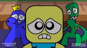 ЧУ-ЧУ ЧАРЛЬЗ ПРОТИВ СИНЕГО!   Rainbow Friends Choo-Choo Charles - Анимации на русском