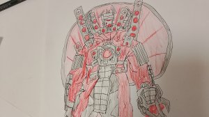 рисую скибиди туалет апгрейд титана спикермена🔥🔥🔥