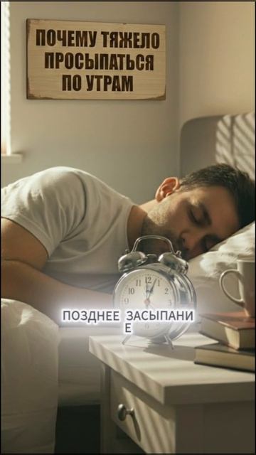 Почему по утрам сложно просыпаться?