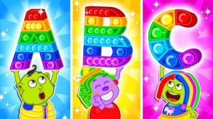 Маша и Леопольд. Буквы из попитов - Мультик для детей