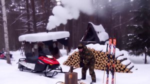 Охота и Рыбалка в Тайге 2026 Изба Снегоход КЕДРАЧИ СИБИРИ Рудиковка 23 марта Кедр Кедры Лесосибирск