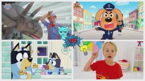 ВЛАД И НИКИ против ШЕРИФ ЛАБРАДОР и БЛУИ — Битва Героев и Мега Эволюция 🐶⚡️