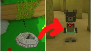 Закулисье в Super Bear Adventure