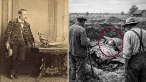 Рабочие копали подвал в Костроме и нашли колбу с русалкой. 1904 год