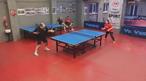 ФИНАЛ! БЛИЦ-турнир Чирков/Стрижанов (1309) - Сайфутдинов/Нельсон (1359) 05.04 настольный теннис СПб