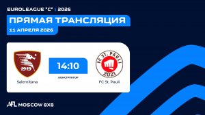 AFL26. Euroleague "C". Day 1. Salernitana - FC St. Pauli