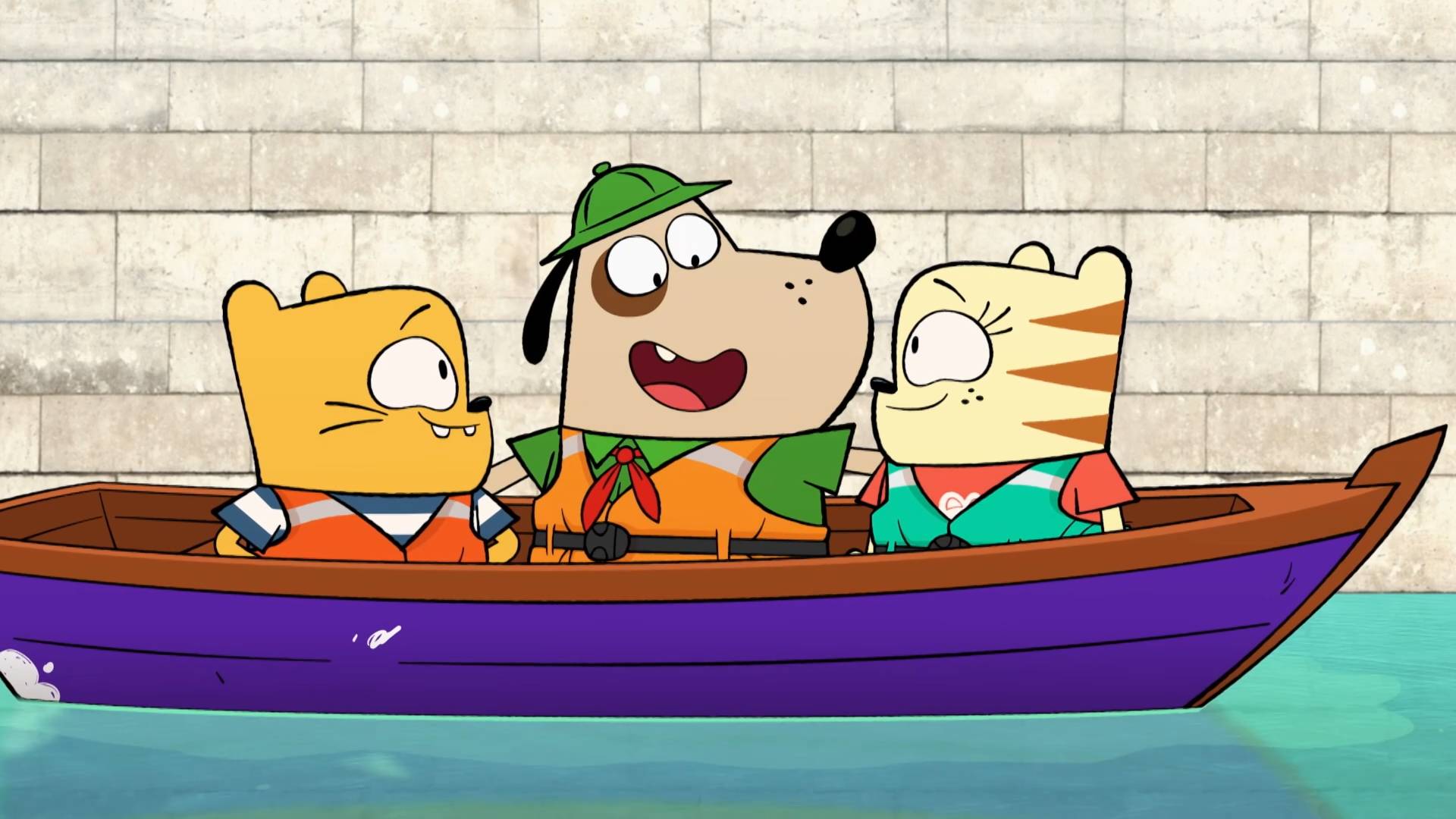 Олли и Мун,  42 серия. Поиски гуся в Берлине