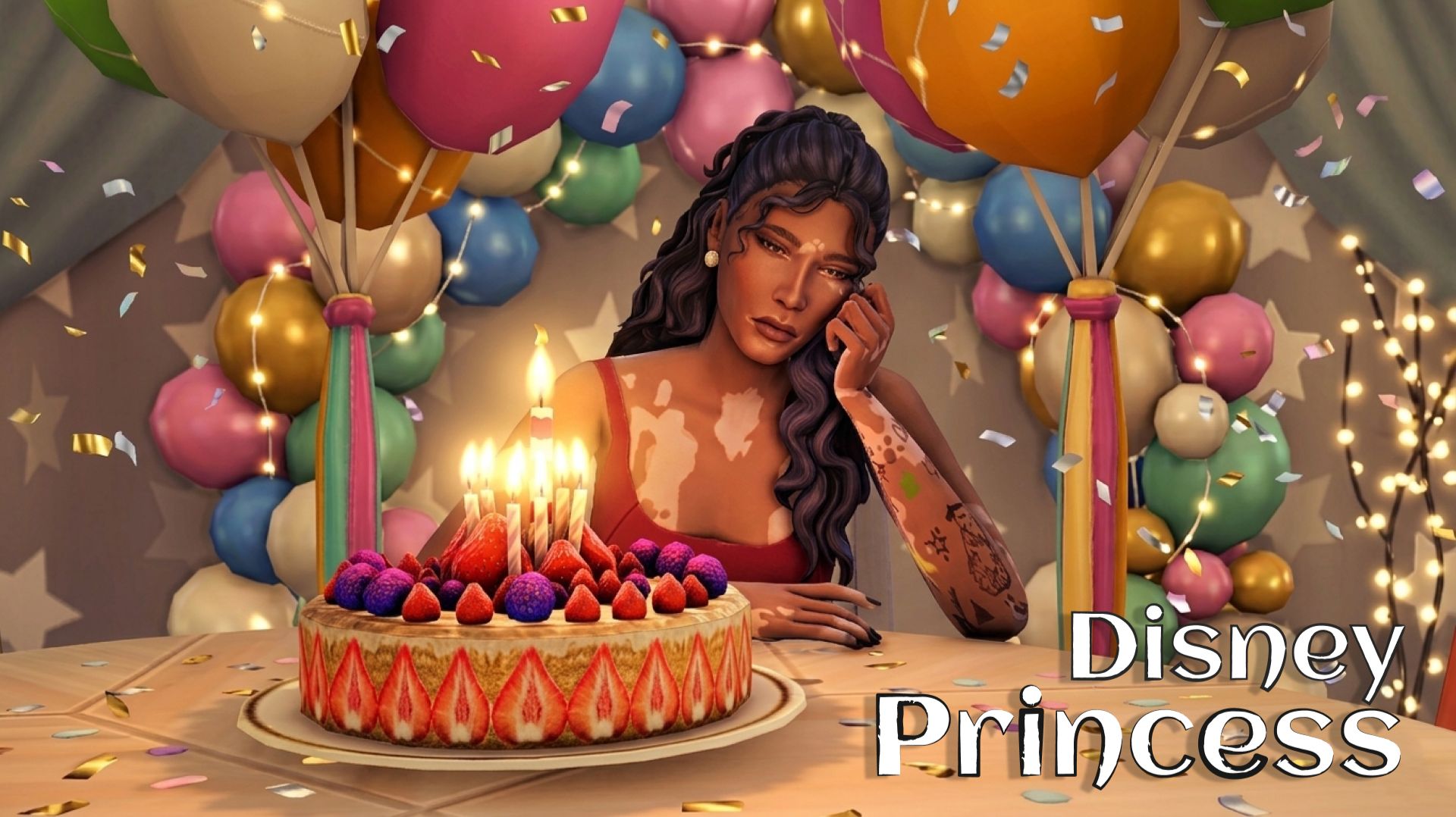 Ты погасила свечи, загадала желание, но СИМС подготовил для тебя испытание  | Династия Disney | 129