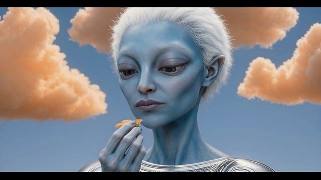 Гостья звёзд и космический цветок ASMR AI колыбельная