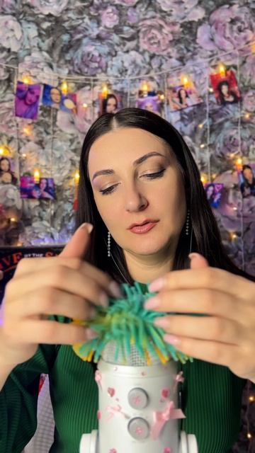 АСМР  ЗЕЛЕНЫЕ ТРИГГЕРЫ пиши следующий цвет асмр acmp