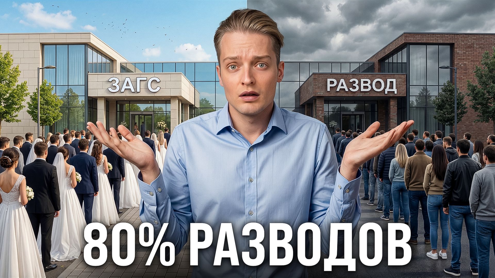 ЭПИДЕМИЯ РАЗВОДОВ ПРОДОЛЖАЕТСЯ // Конец традиционного брака, завышенные ожидания и «модульная жизнь»