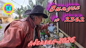 #Абхазия2026🌴 10.04.26г.🔥 Выпуск № 2362❗вчера +14°🌡ночью +7°🌡море +12°🐬