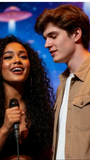 Очередной большой концерт Романа и Лилианы. Лилиана под  усиленной охраной.