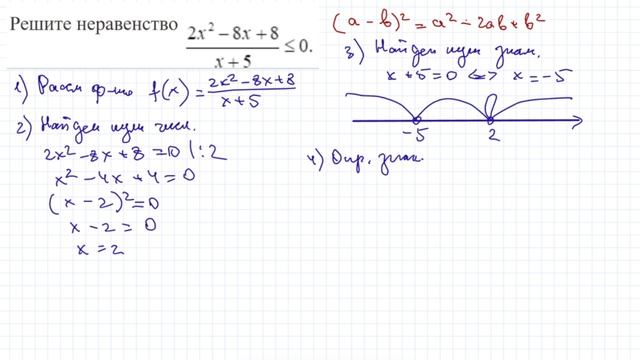 Самое коварное неравенство из №20 ОГЭ по математике
