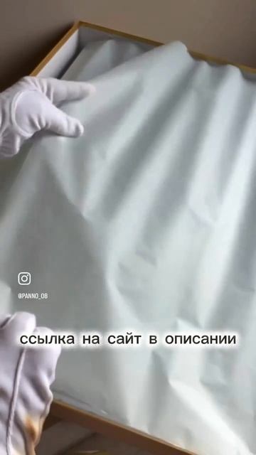 Панно ручной работы из декоративной штукатурки