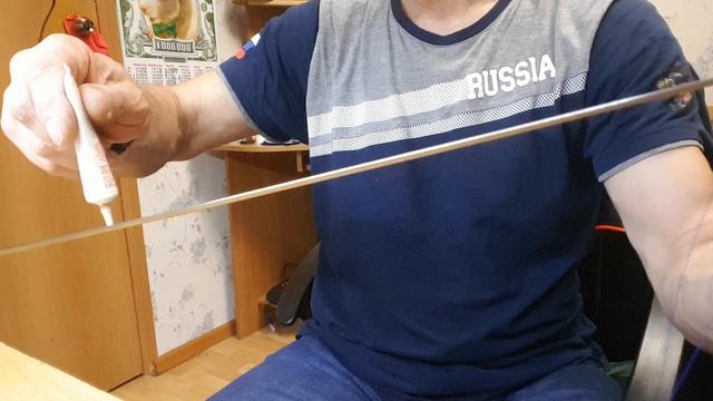 Урок №5. Проклейка клинка часть 2