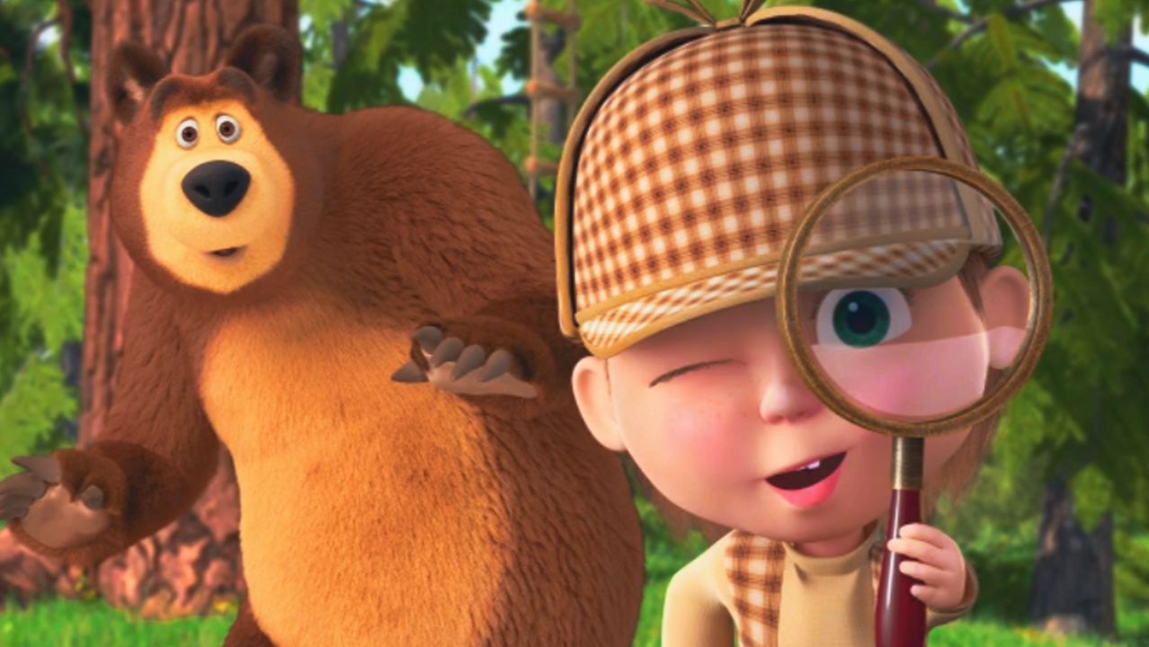 Маша и Медведь. Развивающие Мини - Игры для Детей Маша и Медведь. Маша и Медведь Смотреть