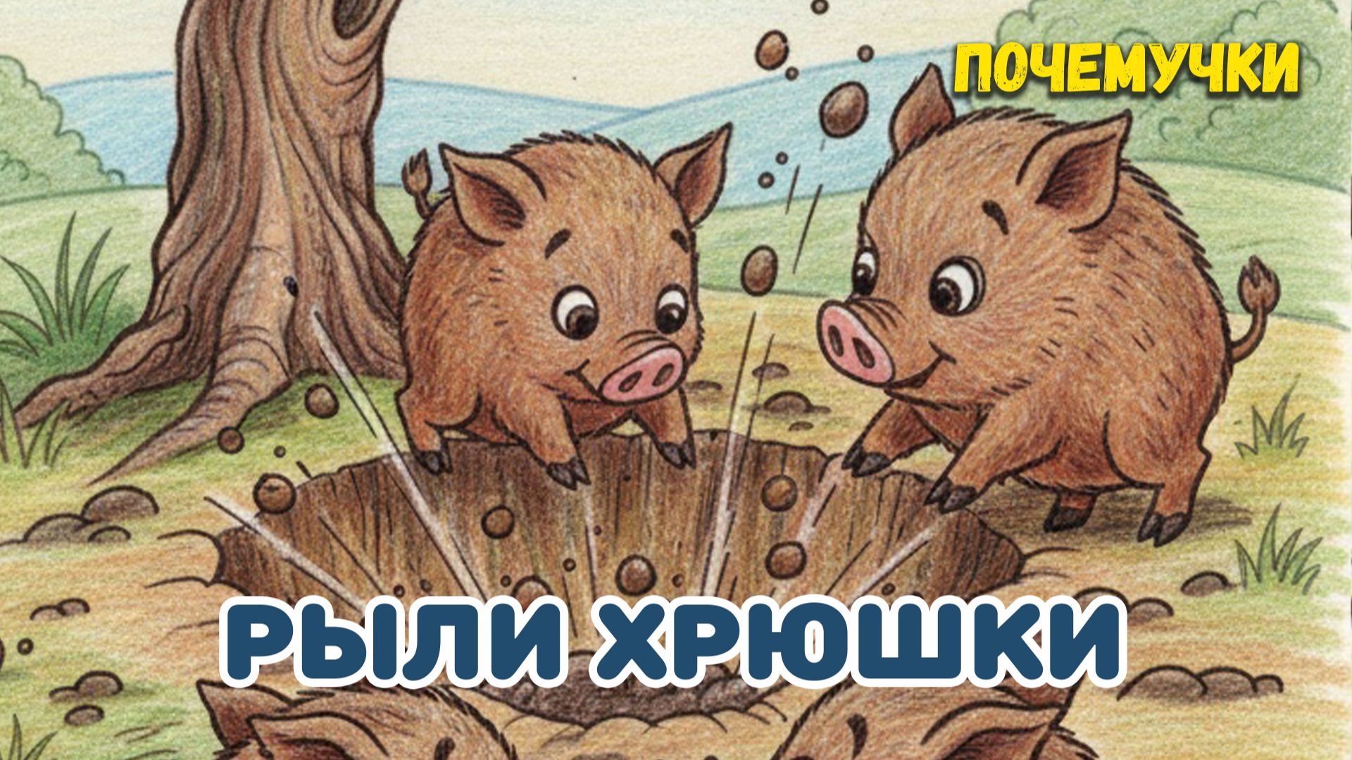 Рыли хрюшки | Почемучки | Детские песни