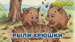 Рыли хрюшки | Почемучки | Детские песни
