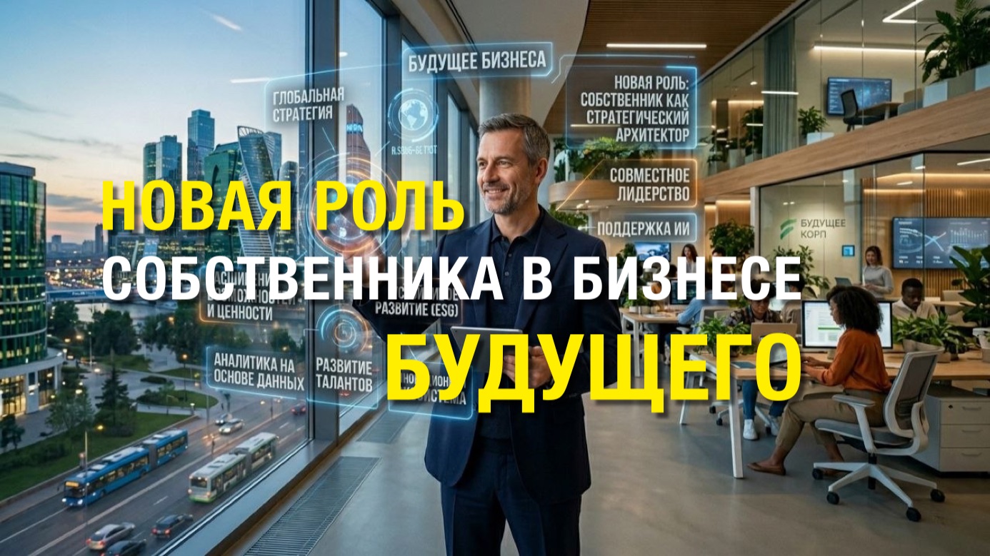 НОВАЯ РОЛЬ СОБСТВЕННИКА В БИЗНЕСЕ БУДУЩЕГО Mikhail Clay