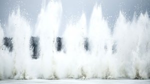 Бум! В Югре взрывают лёд, чтобы предотвратить паводок