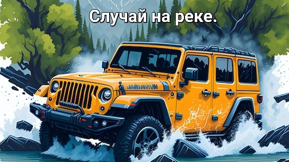 Случай на реке.