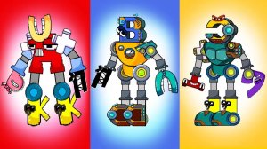 МОЩНЕЙШИЙ РОБОТ Alphabet в Mario Bros! СИЛА 🤖