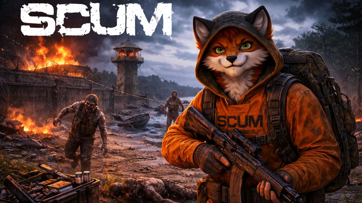 SCUMчанский, новый сервер ПВЕ