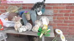 Садовые фигуры после зимы. ХоббиМаркет