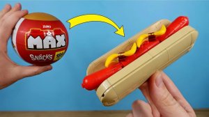 Как Собрать Хот Дог, Бургер и Суши из Нового Конструктора MAX ?