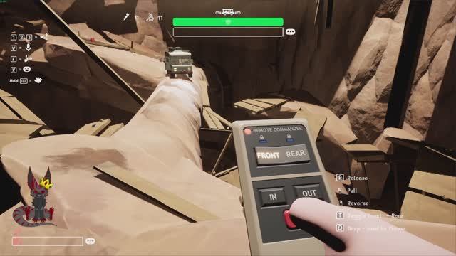 Безумный подъем и выход из пещеры в RV There Yet?.