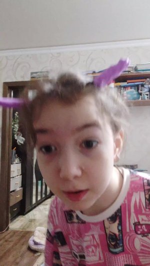 делаем глаз рогатый чек